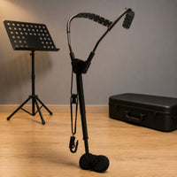 Padded Saxophone Shoulder Harness Black Adjustable Saxophone Harness Synthetic Leather Sax Shoulder Strap