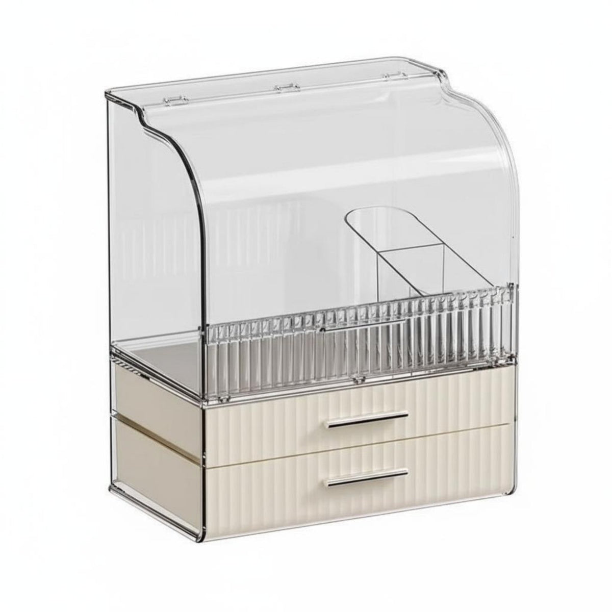 Cosmetic Display Case with Drawers Large Capacity Vanity Storage Box for vanity table