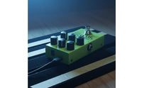 Portable Mini Delay Pedal Easy to Use Analog Delay Pedal Compact Music Gear LED Indicator for Guitarists