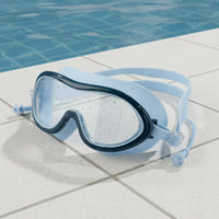 HD Lens Kids Swim Goggles Wide View Large Frame Swimming Goggles No Leaking Protection for Boys, Girls, Beach