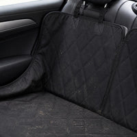Pet Car Back Seat Cover 600D Oxford Fabric Waterproof Scratch-Proof Hammock for Dogs