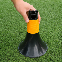 Football Training Equipment for Coaches, PE Synthetic Polymer Marker Cones, Soccer football Training Cones for Agility & Skills