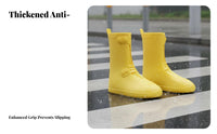 Stretchable Silicone Shoe Cover Easy to Wear Waterproof Rain Boot Cover Flexible for Children, Commuters, Rainy Days, Commuting, Gardening