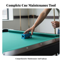 Multifunction Cue Tip Repair Tool Multi-Function Pool Cue Tip Versatile Design for Amateurs, Tournaments, Game Room, Bar Games