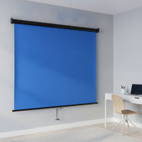 Pull-down Backdrop Wall-Mounted Backdrop with Pull Cord Manual Retractable Background for Streamers, Home Studio
