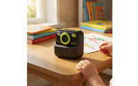 Selfie Kids Instant Print Camera Handheld Two-lensLens Camera Compact Portable for Beginners, Toddlers, Creative Play, Travel, Parties