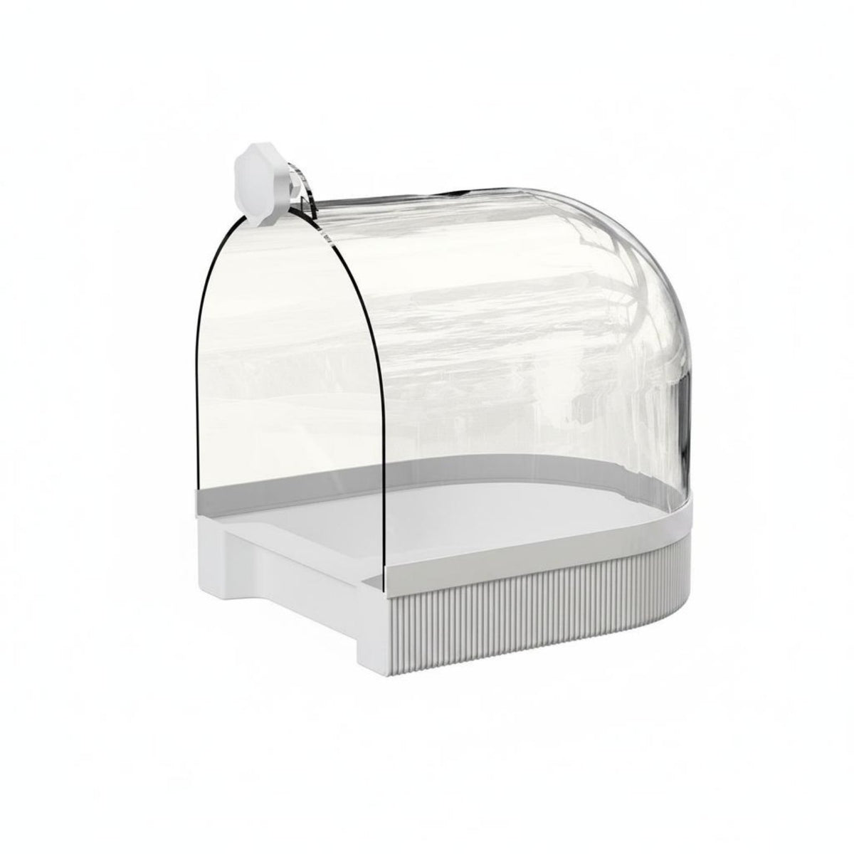 Easy to Clean External Bird Bath No Leak Bird Bathing Tub Allall-Purpose Pet Supply Multi-Use for Parrots, Small Birds