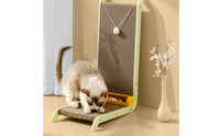 L-Shaped Cat Scratching Pad Easy Install Angled Cat Scratcher Pet Accessory for Home