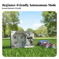 3D Flips Wireless Control Quadcopter Single-Key Take away/Landing Four-Axis RC Dr Single LED Lights for Children, Beginners, Recreation