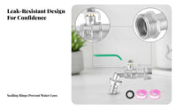 Discharge Regulation Water Fitting Lever Handle Tap Metal
