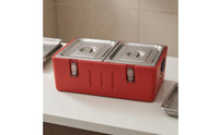 Insulated Food Pan Carrier Rectangular Food Warmer Box