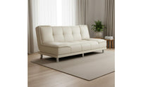 Folding Sleeper Sofa Scratch Resistant Modern Convertible Futon Waterproof Armless Futon Sofa for Small Areas, Bedroom