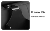 Hanging Car Holder with Drink Holder Multi-Functional Hanging Car Drink Holder Backseat Storage Box Space Saving