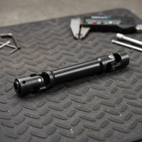 2 Pieces Black Finish Steel Drive Shaft Long-Lasting RC Drive Shaft for Model Car Builders