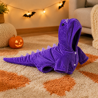 Halloween Dinosaur Pet Costume for Small Dogs and Cats