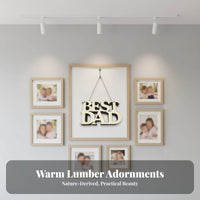 Jute Twine Hanging Decor Set Easy to Display Versatile Use for Home