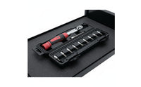 11 Pieces Portable Case Ratchet Tension Wrench High Accuracy Hand Tool Two-Way Range Scale for Garage