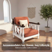 Fold-down 2-Person Loveseat Bed two-in-oneUse Sleeper Sofa Foldable Design transformable Couch for Guests, Homeowners, Small Spaces, Lounge Area, Home Office