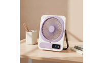 Portable Fan with Fold-out Stand Compact Personal Fan with Stand Slim Foldable for Students, Office, Dorm Room