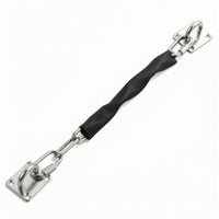 Door Security Chain Stainless Steel Door Chain Guard Hardware Anti-Forcing Heavy Duty for Homeowners, Front Doors, Hotel Rooms