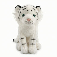 Stuffed Tiger Doll Seated Stuffed Tiger Soft Cuddly for Children, Playroom, Nursery