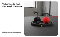 Improves Reaction & Speed Boxing Reflex Ball All Skill Levels Head-Mounted Rebound Ball Long-Lasting for Boxers, Beginners, Workout