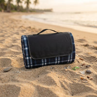 Picnic Blanket with Soft Sponge Padding and Fleece Blanket Top, Waterproof Outdoor Mat for Camping, Compact 135x175cm Beach Mat for Kids, 1 Pack