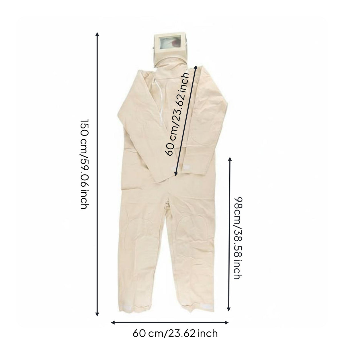 Sandblasting Shielded Suit Dustproof Sandblasting Suit Full Body Grit Grit Propulsion Workwear Garment for Professionals