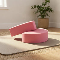 High-Density Cushioned Curved Block Lightweight Moon-Shaped Exercise Block EVA Exercise Brick