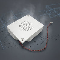Enclosed Speaker with Lead Wires Micro Waterproof Speaker with Wires Sound Chamber Compact Mini for DIYers, DIY Audio Projects