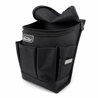 Tool Waist Bag Wear-Resistant Waist Tool Bag with Zipper Handsunrestricted Compact for Electricians, Electrical Work