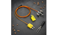 Thermocouple Kit Mounting Bracket Grill Temperature Sensing Component Genuine OEM Thermocouple Temperature Sensing Component