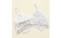 Camisole with Beaded Straps Fitted Lace Camisole Sleeveless for Date Nights