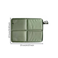 Moisture-Proof Foldable Seat Cushion Includes Carabiner Portable Sitting Pad Lightweight for Campers, Travelers, Camping, Picnics, Stadiums