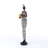 Woman Figurine Graceful Woman Statue Modern for Living Room, Tv Stand