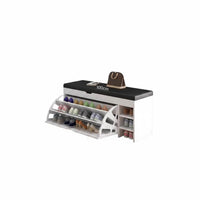 Entryway Shoe Rack Bench Dustproof Household Furniture for Hallway