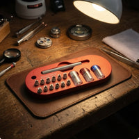 Watch Hand Removal Tool Compact Watchmakers Repair Kit Knurled for Bench Work