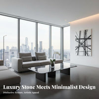 Italian design Round Stsingle-Top Table Minimalist Design Round Drum Coffee Table Luxury Aesthetic Living Room Furnishing Floating Effect for Interior Designers, Apartment Dwellers, Hotel Lobby, Lounge, Reception Area, Studio