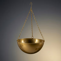Plant Pots and Hanging Basket for Indoor Plant Pot Display, Modern Metal Planter with Chain for Hanging Plant, Wall Planter, 1 Pack Design