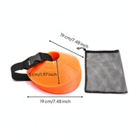 Adjustable Marker Disc Storage Strap Lightweight Strap with Training Cones Sturdy Organizer Secure for Coaches
