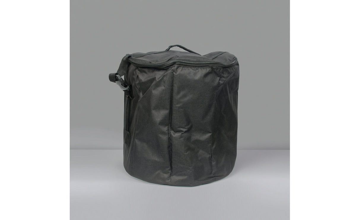 Portable Cylindrical Bag Zippered Bag with Top Handle Safeguarding Heavy-Duty for Travel