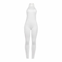 Halter Jumpsuit Form-Fitting Jumpsuit with Halter Neck Skinny Leg Clothing for Women