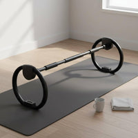 Manual Exercise Hoop Multi-Function Handheld Fitness Hoop Exercise Circle for Home Workout