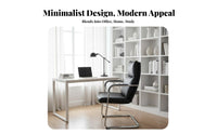 High spine support spine supportrest Cantilever Base Chair Ergonomic Design Office Furniture Modern and appearance Conference Seating Padded Armrests for managerials, video game enthusiasts, Study Room, Reception Area, Gaming Setup