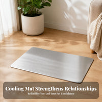 Stainless Steel Pet Cooling Plate Metal Pet Cooling Plate Rounded Corners