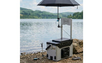 Rotatable Adjustable Umbrella Clamp Coil-Loaded-Loaded Patio Umbrella Clamp