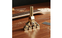 Self-Adjusting Curve Fret Installation Head Adjustable Radius Guitar Fret Press Brass Body Stringed Instrument Gear