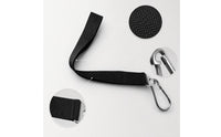 Heavy-Duty Weight Loading Strap with Hook Fitness Nylon Strap with Carabiner Sturdy Weightlifting Accessory Long-Lasting for Weightlifters