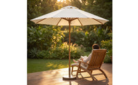 Patio Umbrella Replacement Canopy Patio Umbrella Canopy Hassle for Garden, Poolside