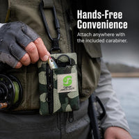 Minimalist Outdoor Tactical Coin Purse with Zipper for Camping Hiking Fishing Keys Headphones